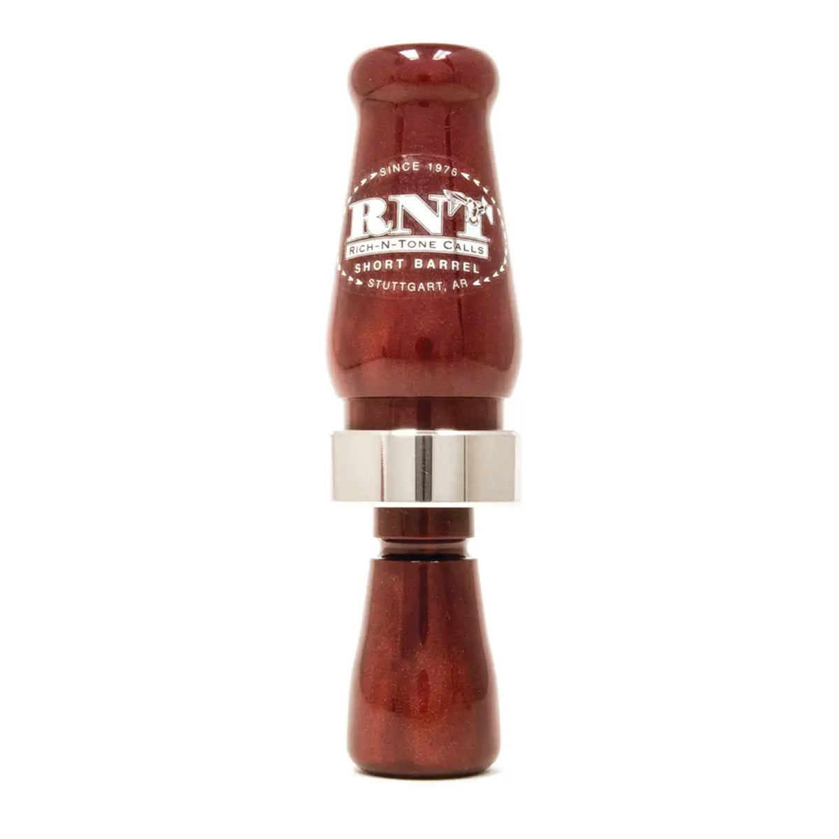 Image of the RNT Short Barrel Duck Call in Black Cherry