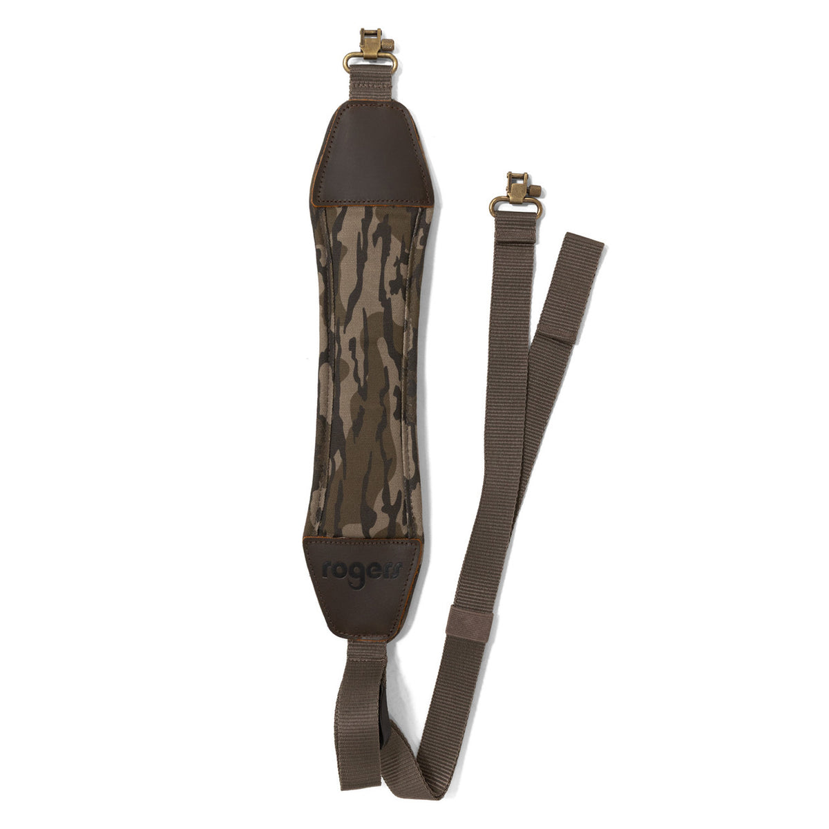 Image of Rogers Traditional Waxed Canvas Camo Gun Sling in Mossy Oak Original Bottomland