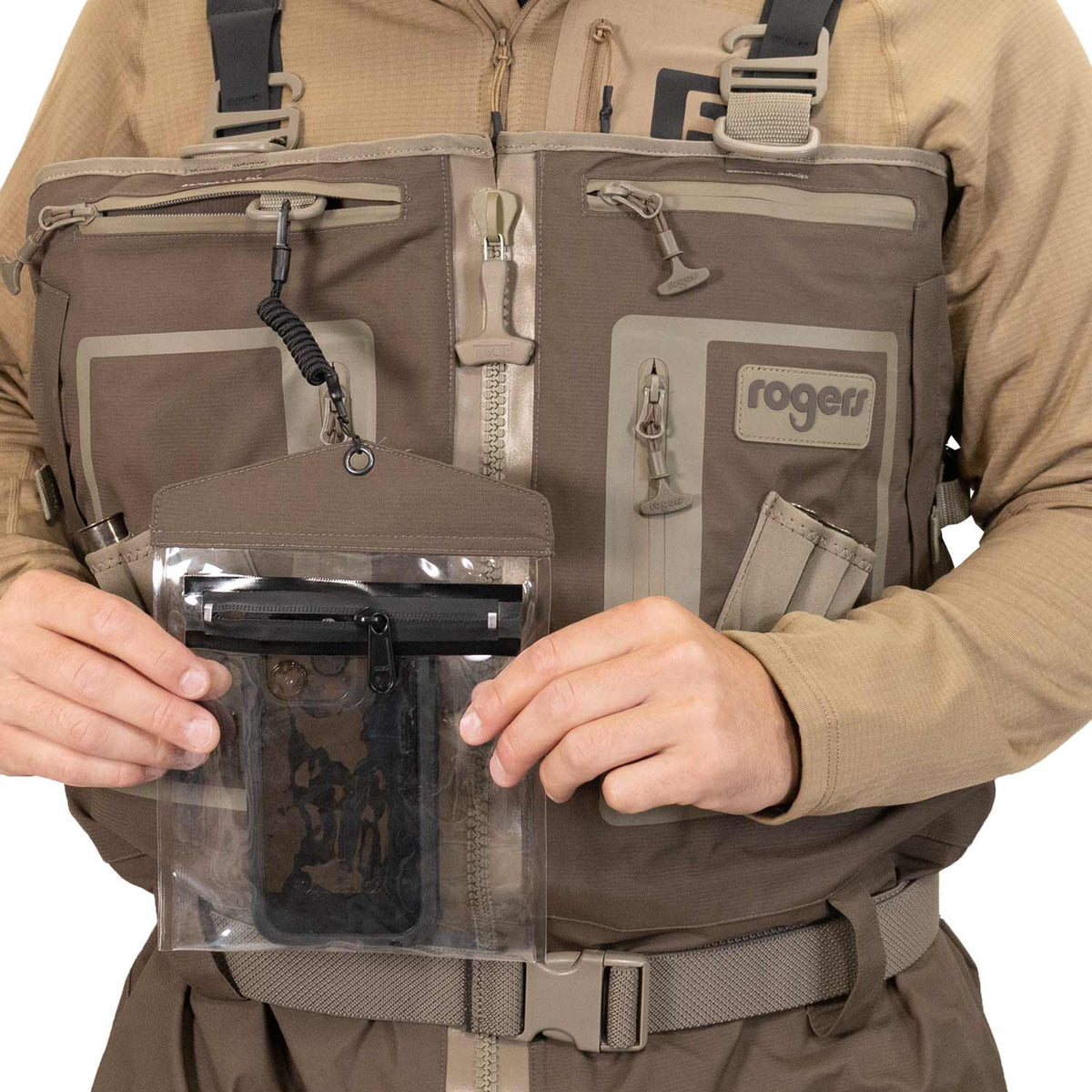 Front image of Men's NXT ZIP 2N1 Insulated Breathable Wader.