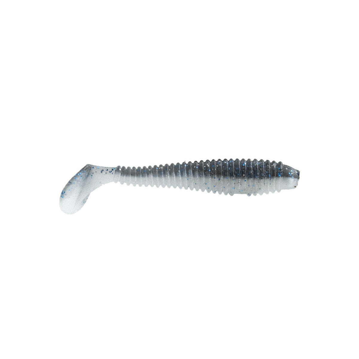 image of Rogers 2.75" Thrash Swimbait - 10 Pack in Smoke Shad.