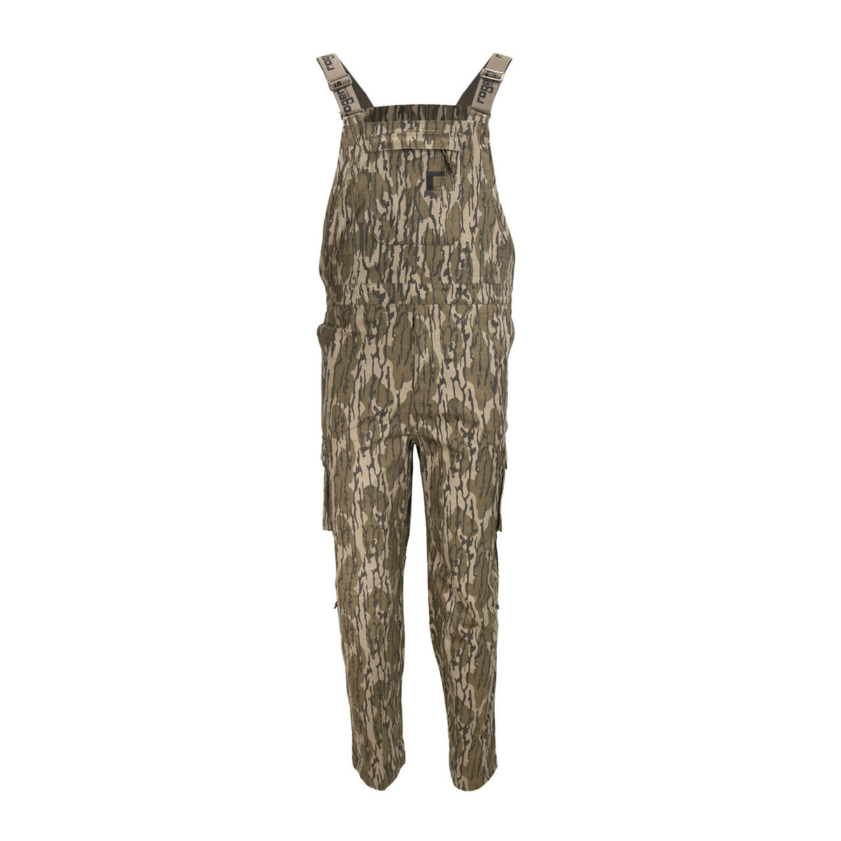 Rogers Stretch Cotton Bibs Product Image in Mossy Oak Original Bottomland