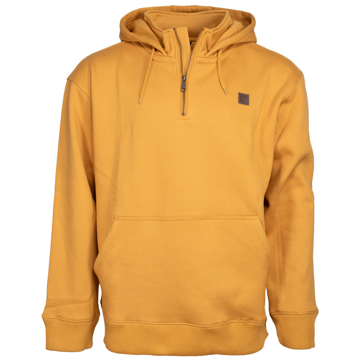 image of Rogers Sporting Goods Brute 1/4 Zip Hoodie in Lumber.