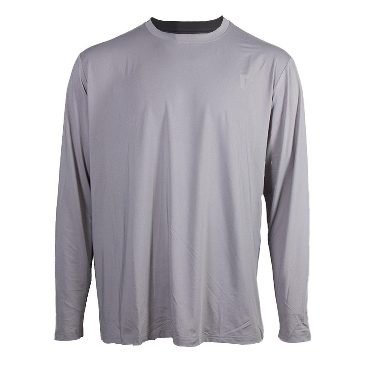 image of Rogers Elite Chill Long Sleeve Tee with Bug Protection in Grey.