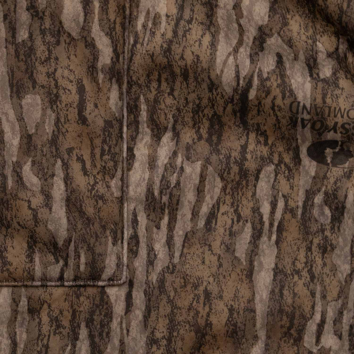 Camo close up of the Rogers Terik G2 Whitetail Youth Bibs.