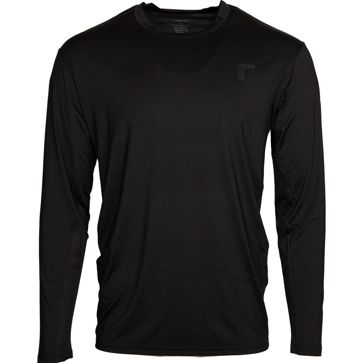 Rogers Elite Chill Long Sleeve Tee Product Image Black