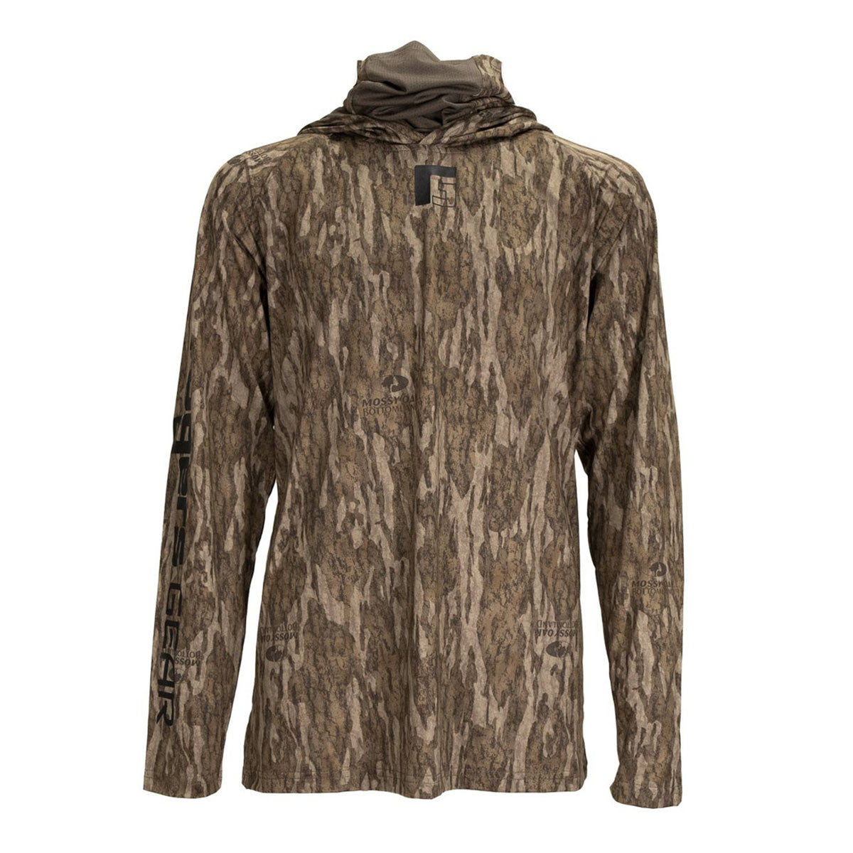 image of Rogers Youth Elite Chill Hoodie + Bug Protection in Mossy Oak Bottomland.