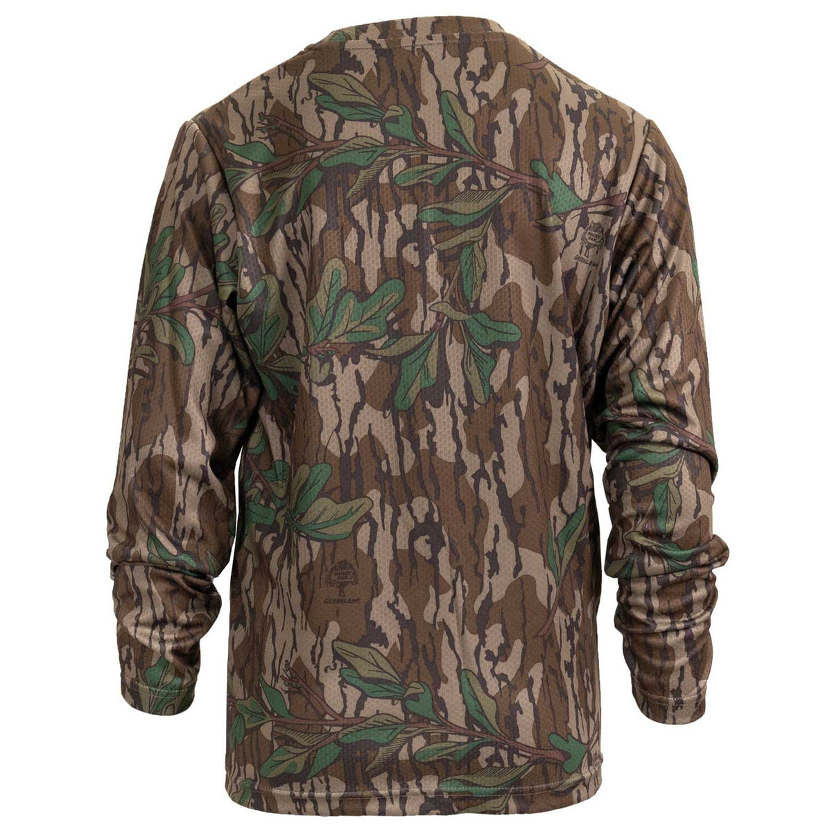 Image of the back of the Rogers Youth Verge Long Sleeve Tee with Bug Protection