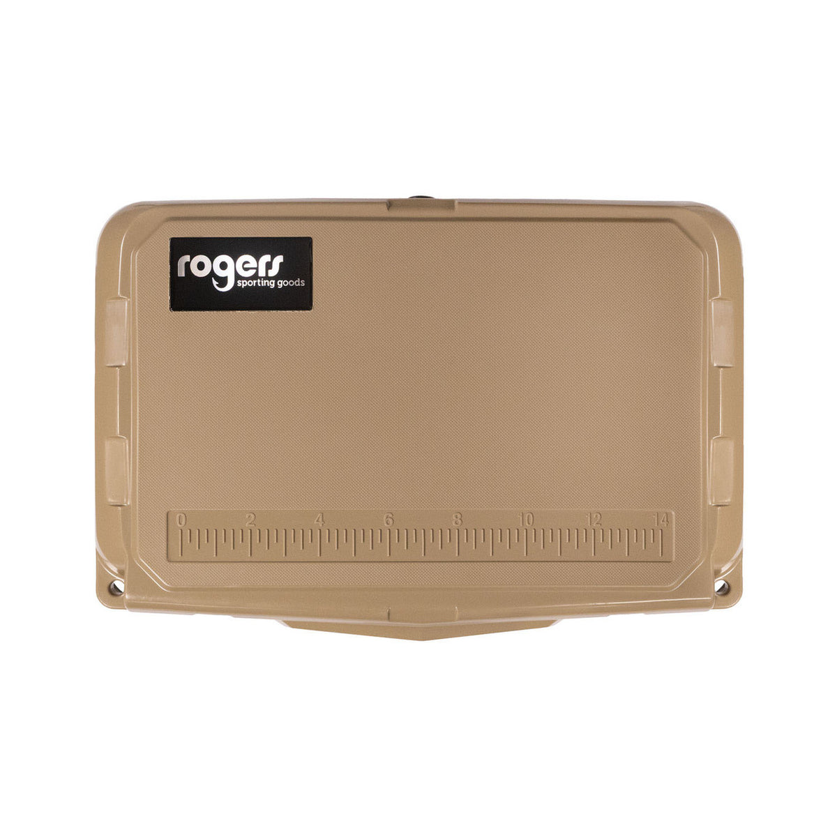 Top with Handle Down Image of the Rogers Sporting Goods Workin' Man 2.0 20-Quart Cooler.