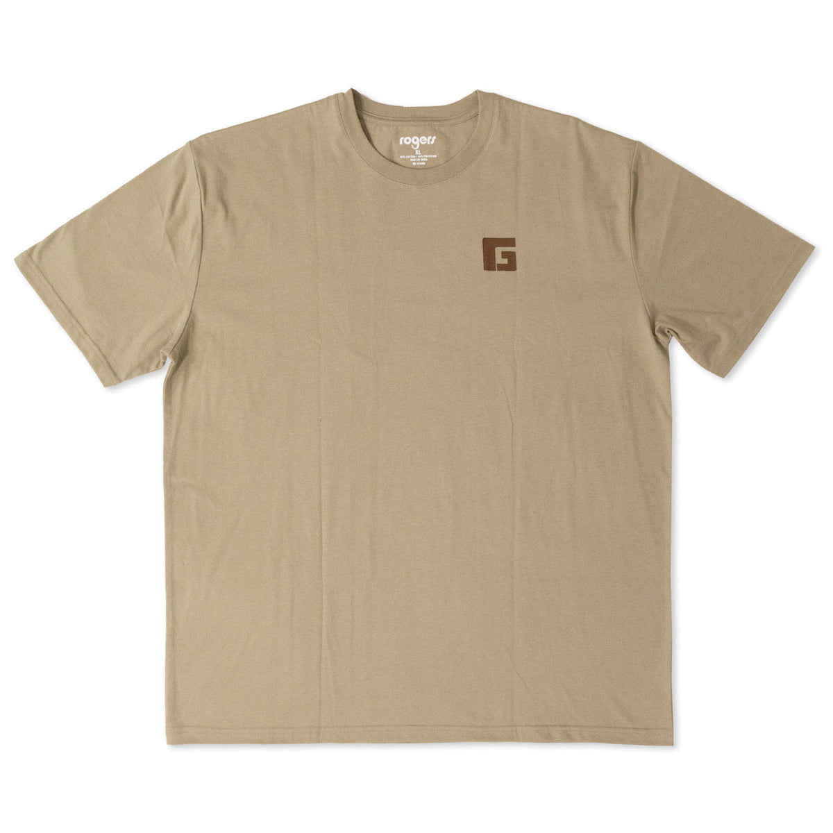 Front image of the Rogers Circle Turkey Head T-Shirt.