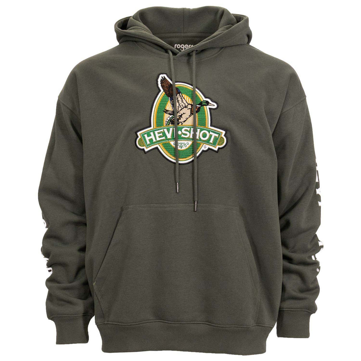 Front Image of the Rogers Sporting Goods Hevi-Shot Hoodie.