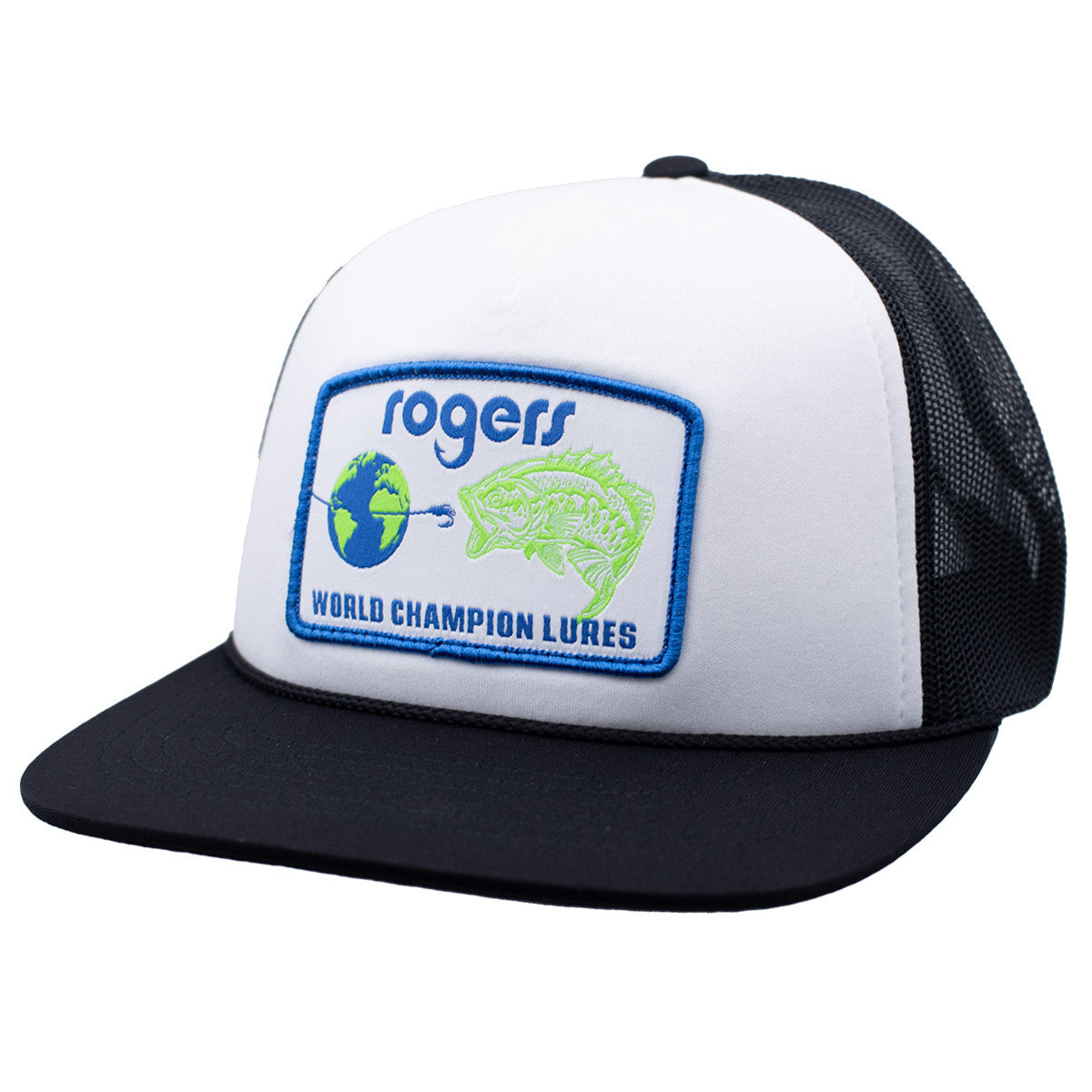 image of Rogers World Champ Logo Trucker Cap.