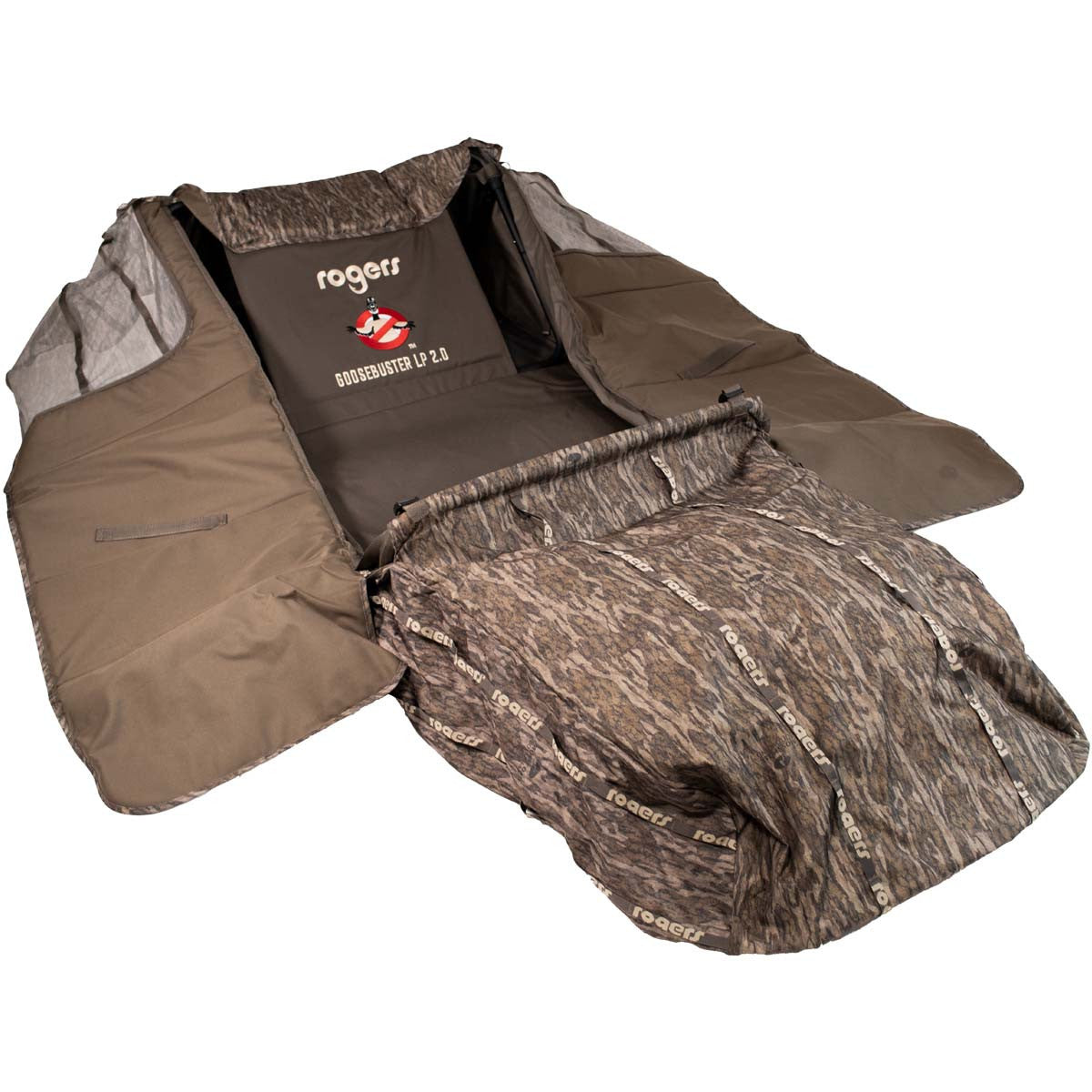 Rogers Goosebuster LP 2.0 Layout Blind - Mossy Oak Bottomland