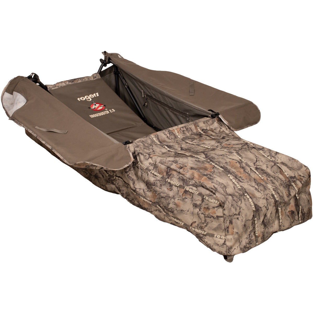 image of Rogers Goosebuster 2.0 Layout Blind in Natural Gear Camo.