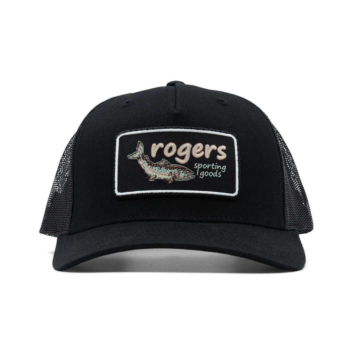 Front image of the Rogers Neon Trout Hat.