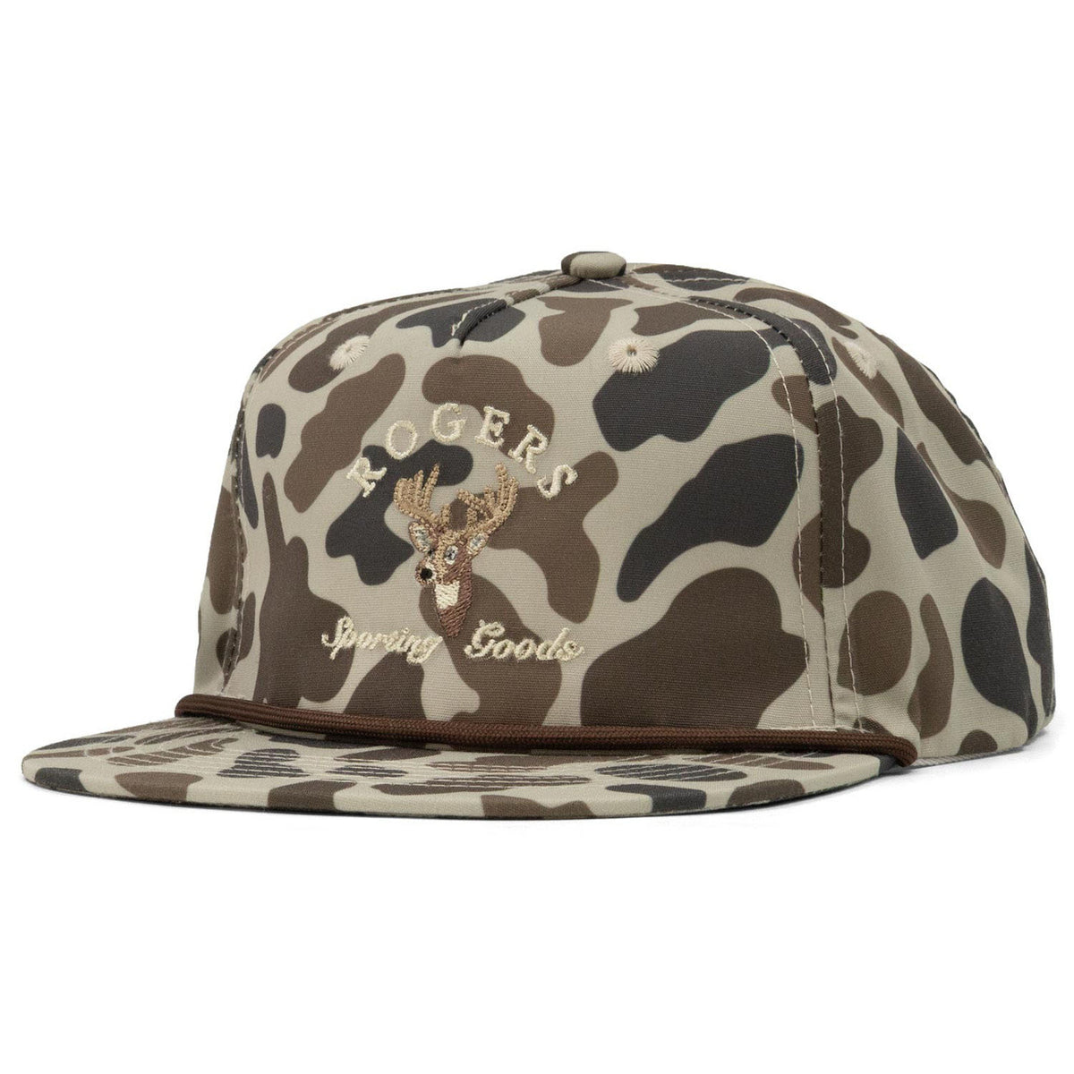 Image of the Rogers Youth OS Whitetail Goat Rope Hat.