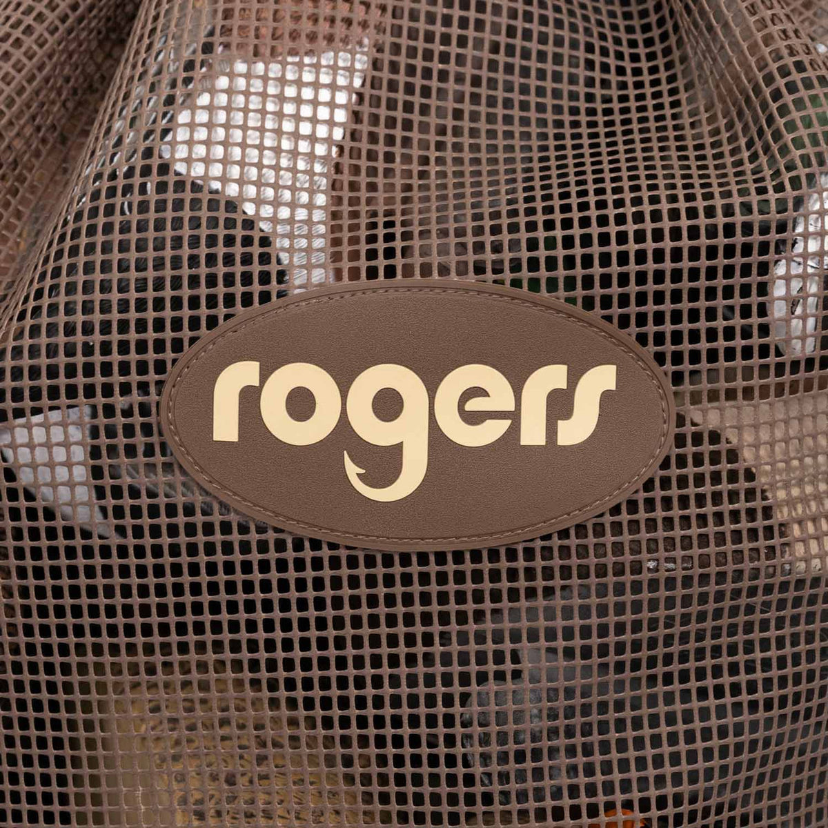 Logo image of the Rogers Core Rubber Mesh Decoy Bag.