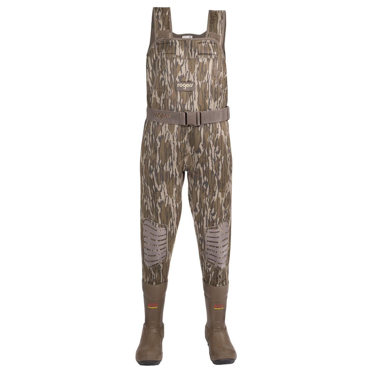 Image of the Rogers Women's Workin' Man 3.5MM Neoprene Wader in Mossy Oak Original Bottomland