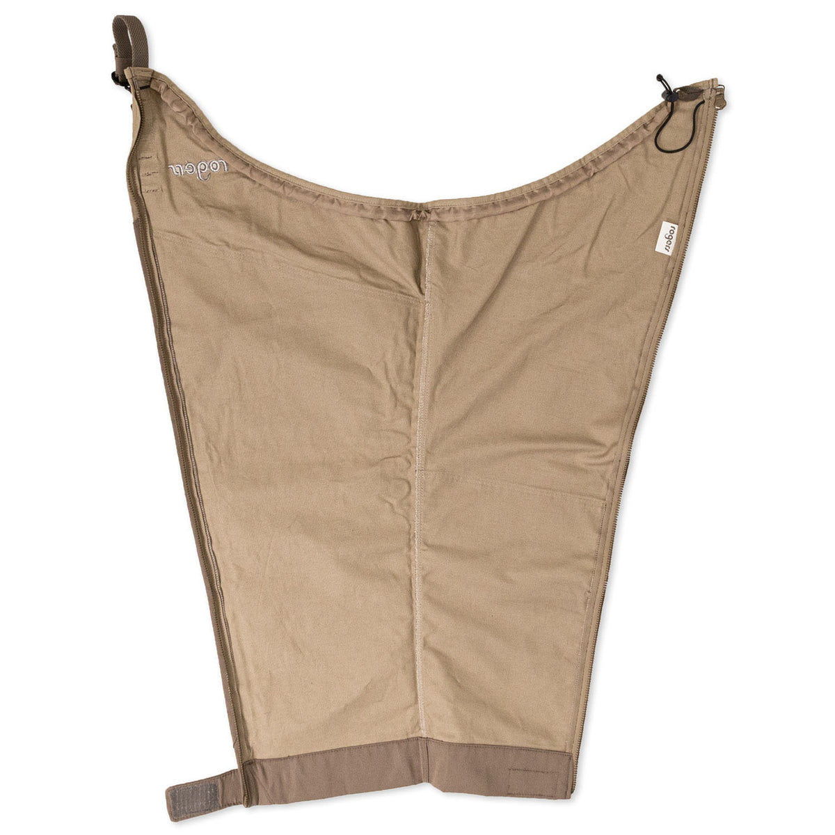 Rogers Toughman Upland Chaps close up tan image