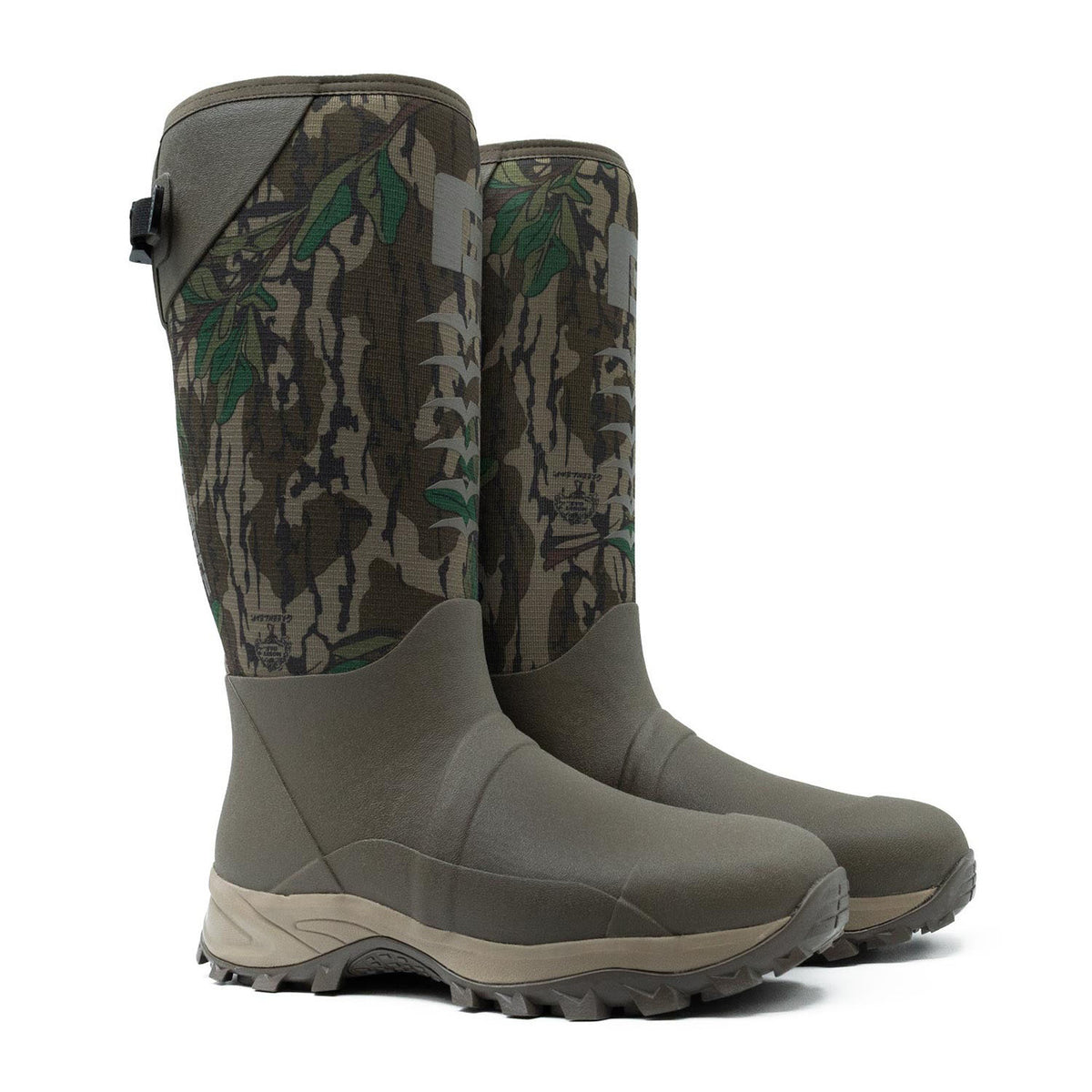 Image of the Rogers Elite 7MM Neoprene Boots in Mossy Oak Greenleaf