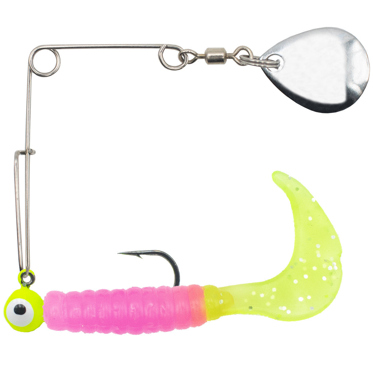 Rogers Sporting Goods Lil' Bee Jester Image in Pink Chartreuse Pepper Sparkle