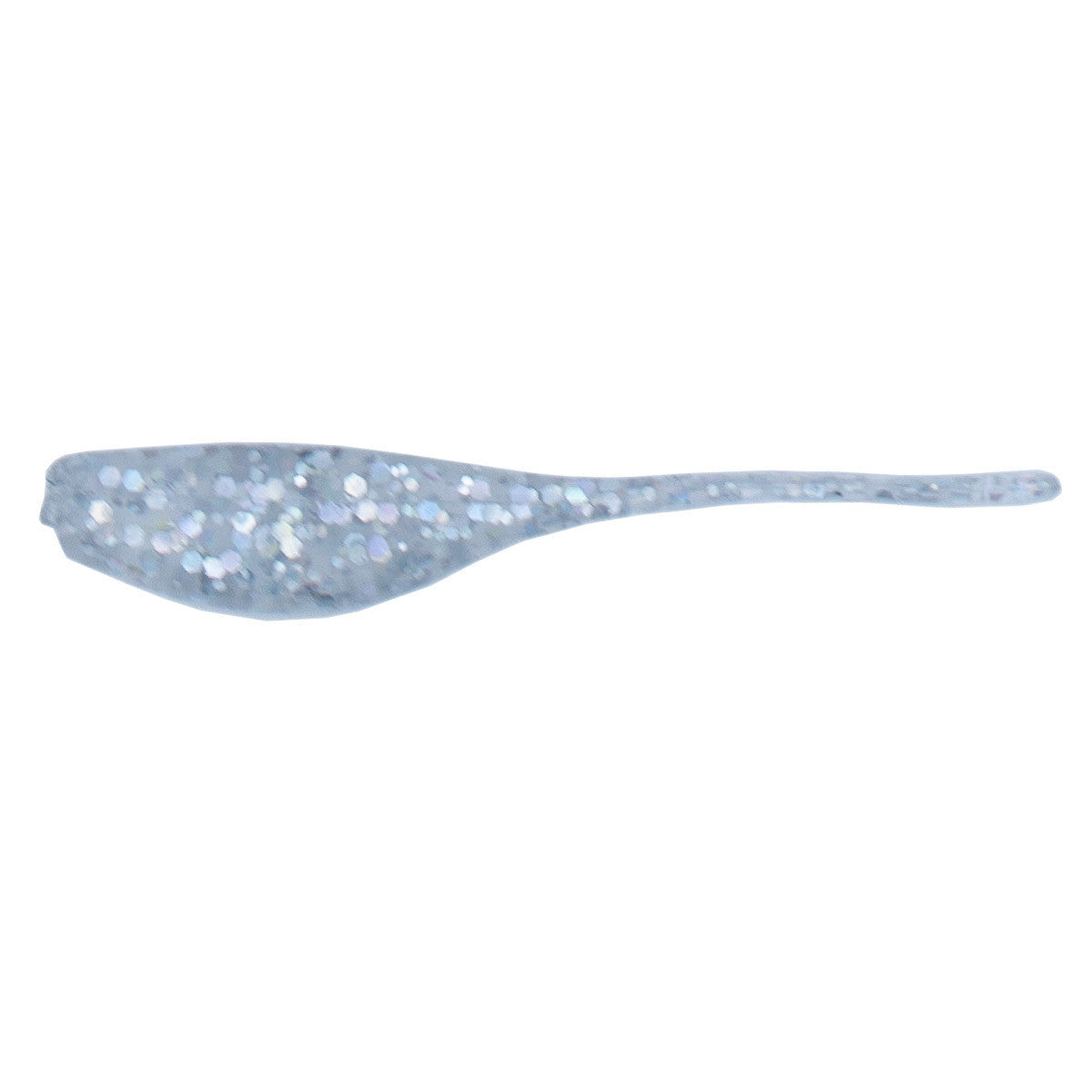 Rogers Sporting Goods 2" Sly Shad Fishing Bait Image in Silver Sparkle Red-Chartreuse Pepper Sparkle
