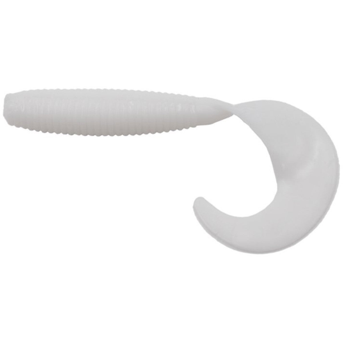 Image of the Rogers 4" Twist Grub, 24 Pack in White