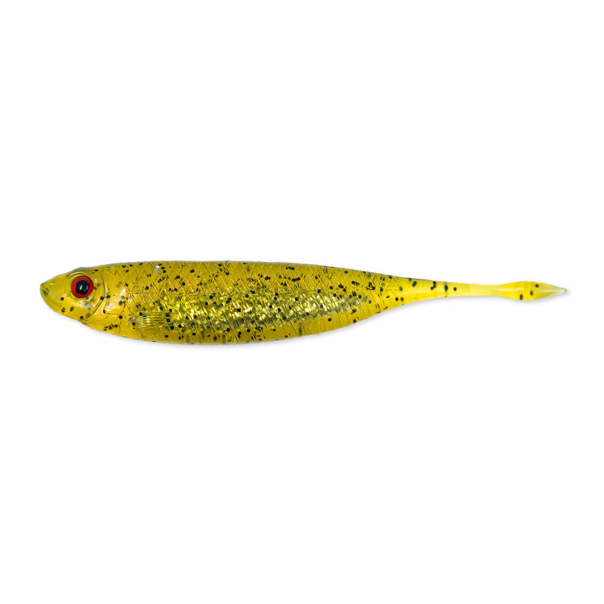Image of Rogers Core Minnow 3.5" Soft Plastic Bait in Threadfin Shad - Silver belly insert