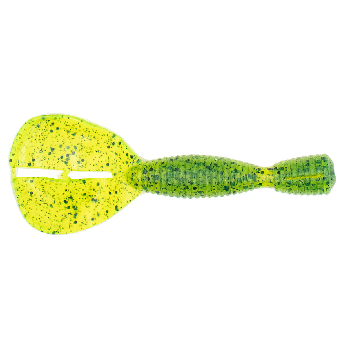 Rogers Terror Craw Crawfish Soft Plastic Bait - 24 Pack image in chartreuse pepper