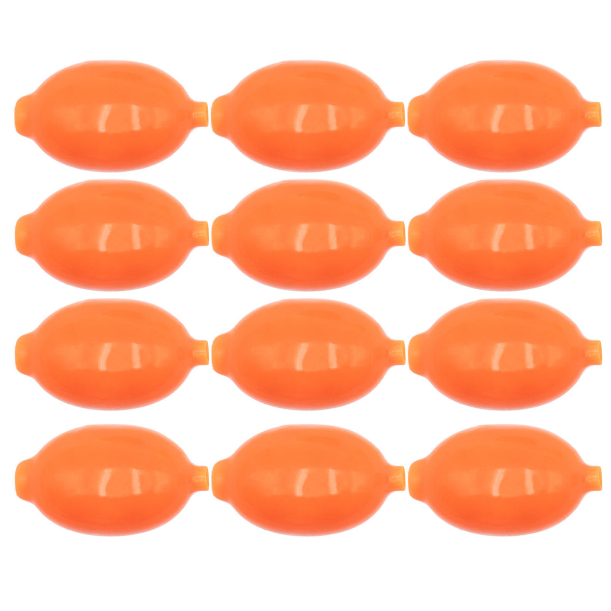 Rogers 4 oz. Coated Orange Egg Weights 12 Pack Image