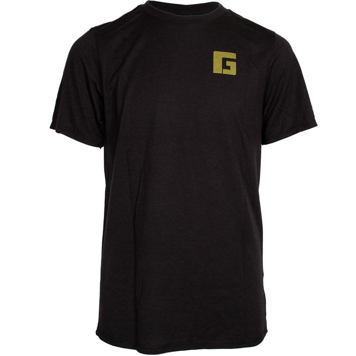 front image of Rogers Camo Duck Silhouette T-Shirt - Black.