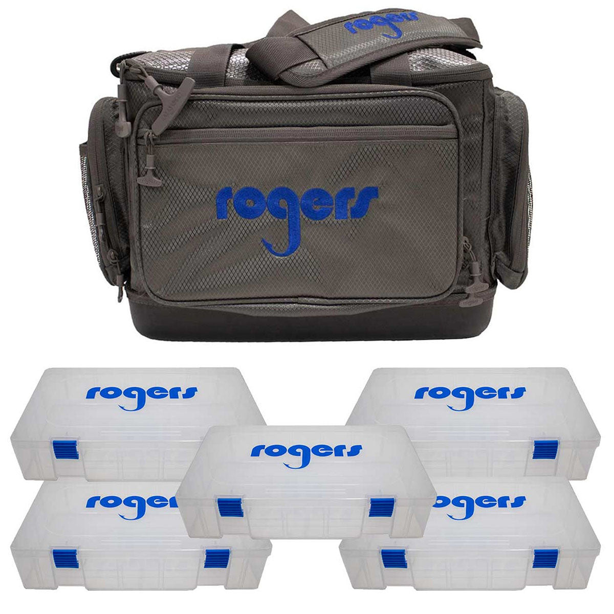 Elite Medium Tackle Bag Kit with (5) 3700 Tackle Trays