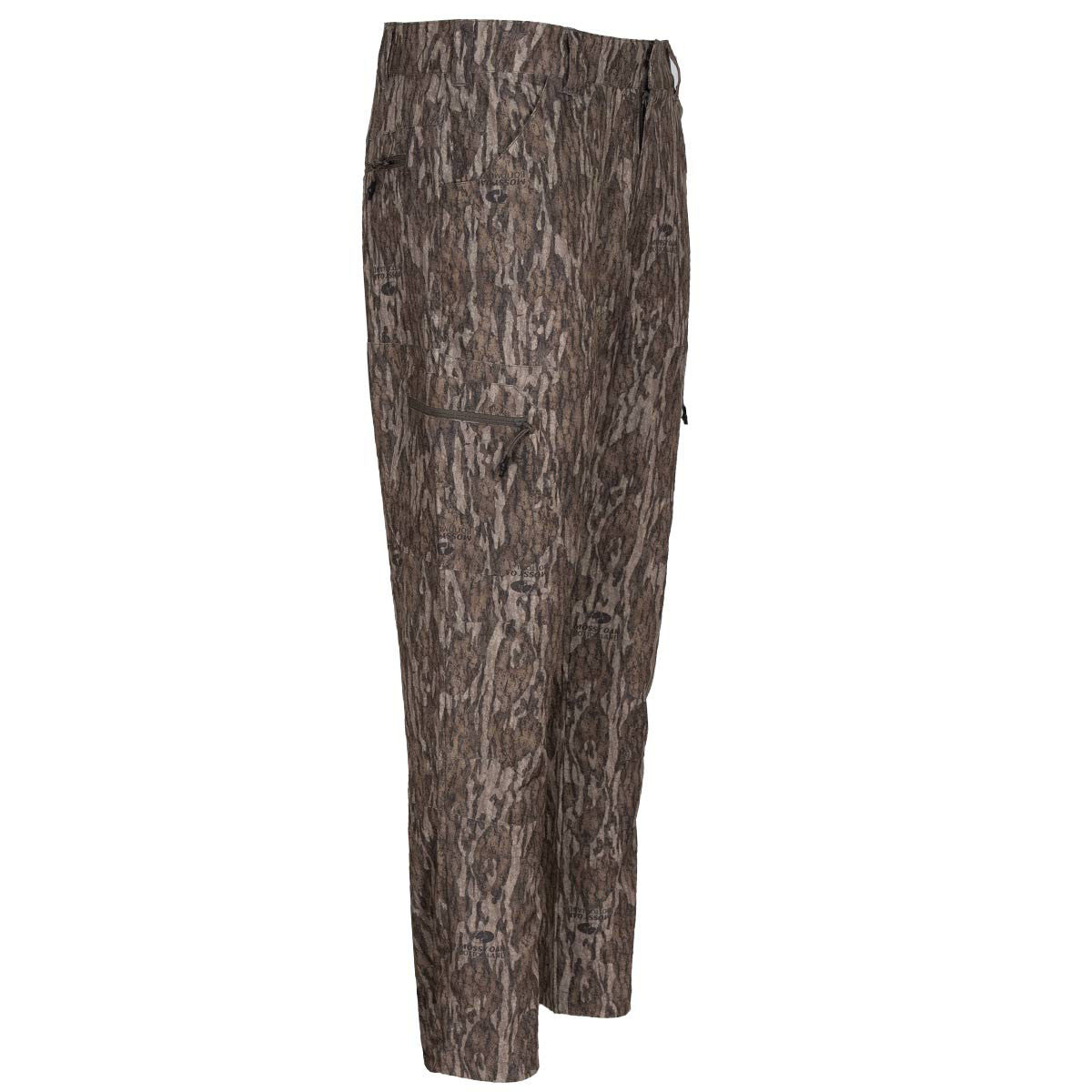 Rogers Toughlite Pant with Bug Protection Angled Image in Mossy Oak Bottomland