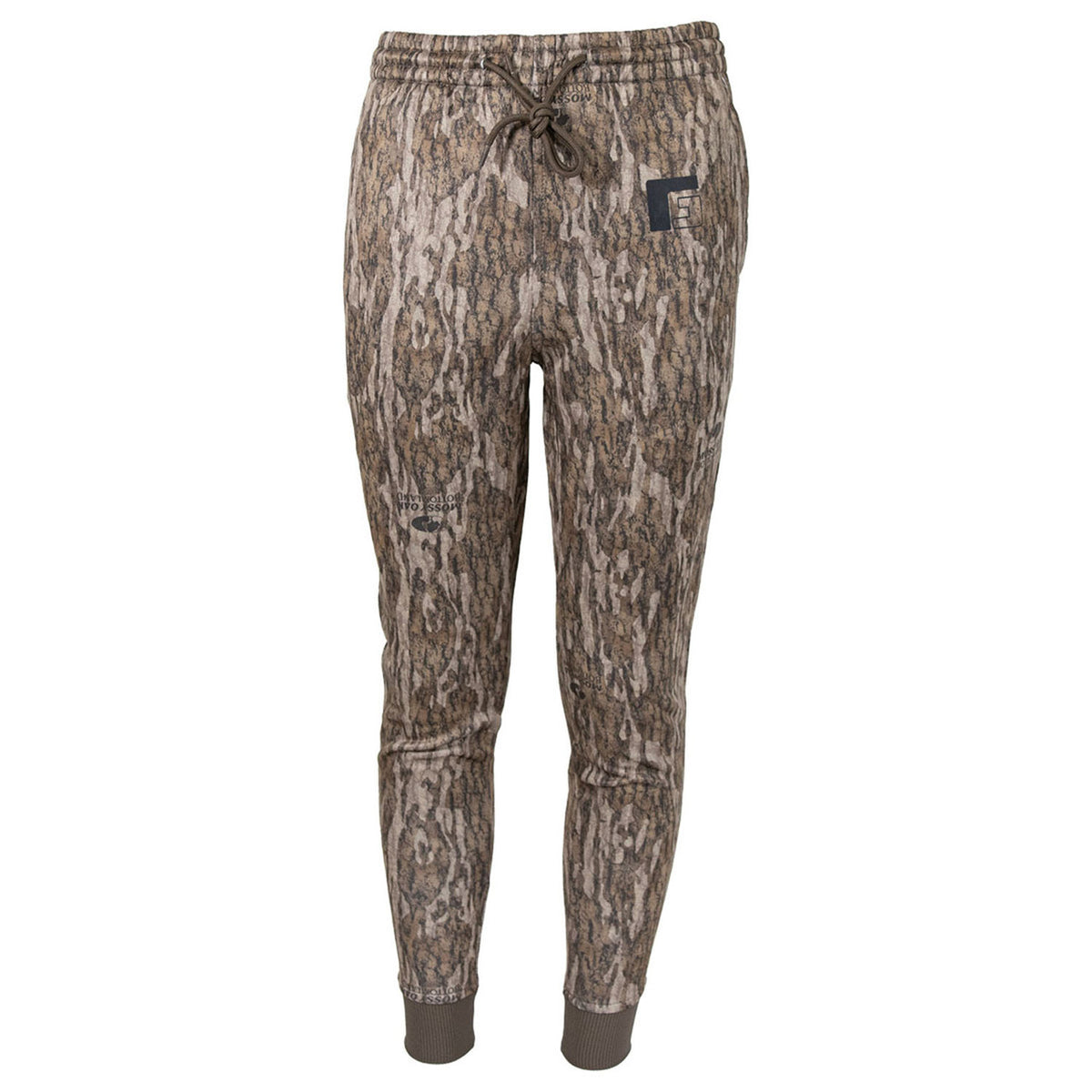 Rogers Youth Hunter Fleece Jogger Image In Mossy Oak Bottomland Front