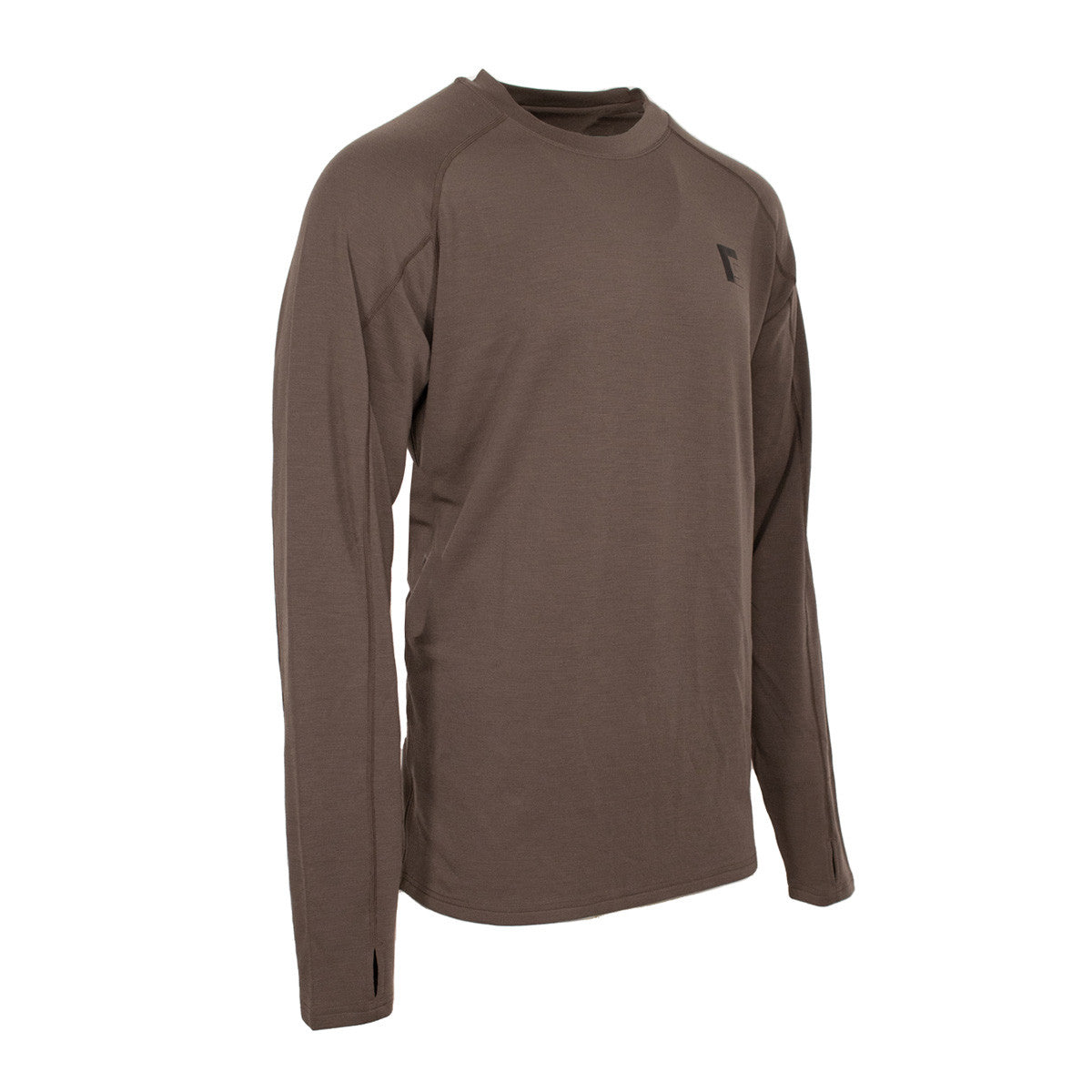tilted image of Rogers Biome 250 Merino Mock Neck Long-Sleeve Baselayer.