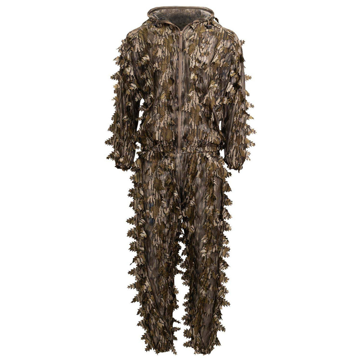 hoodless image of Rogers Sporting Goods Verdant Leafy Suit Image in Mossy Oak Original Bottomland.