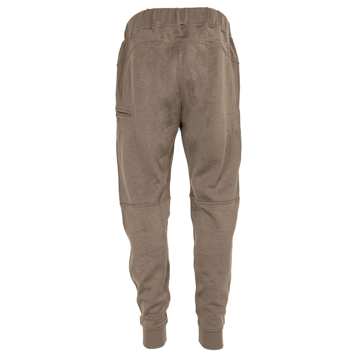 back image of Rogers Biome 350 Merino Joggers in Brown.