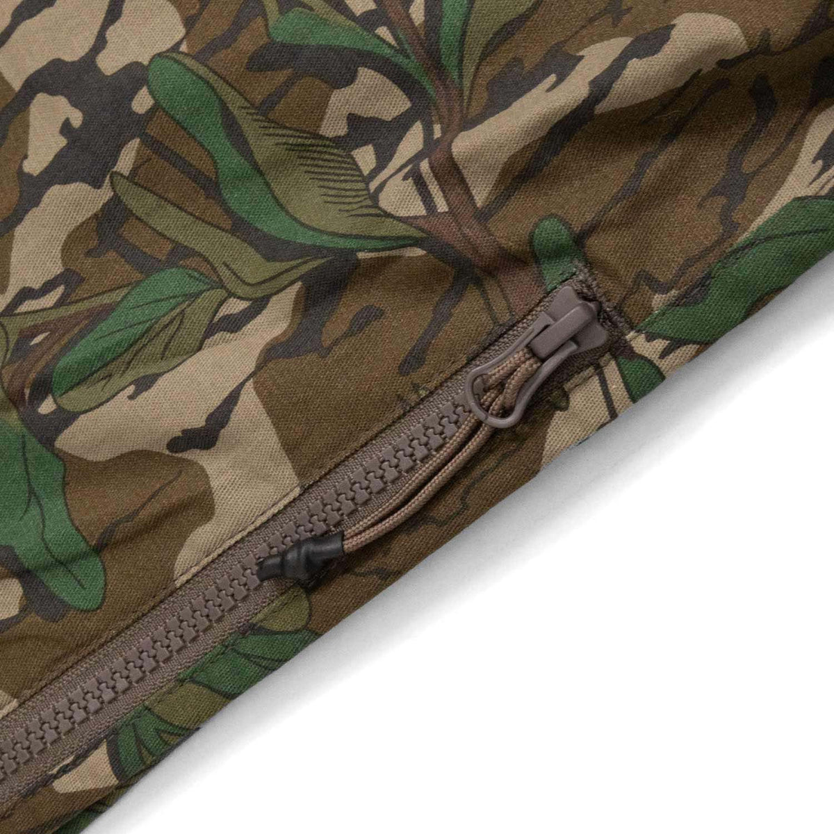 Zipper Image of Rogers Stretch Cotton Bibs + Bug Protection.