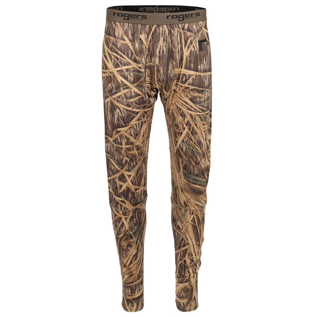 Image of the Rogers Static Thermal Baselayer Bottoms in Mossy Oak Original Shadow Grass