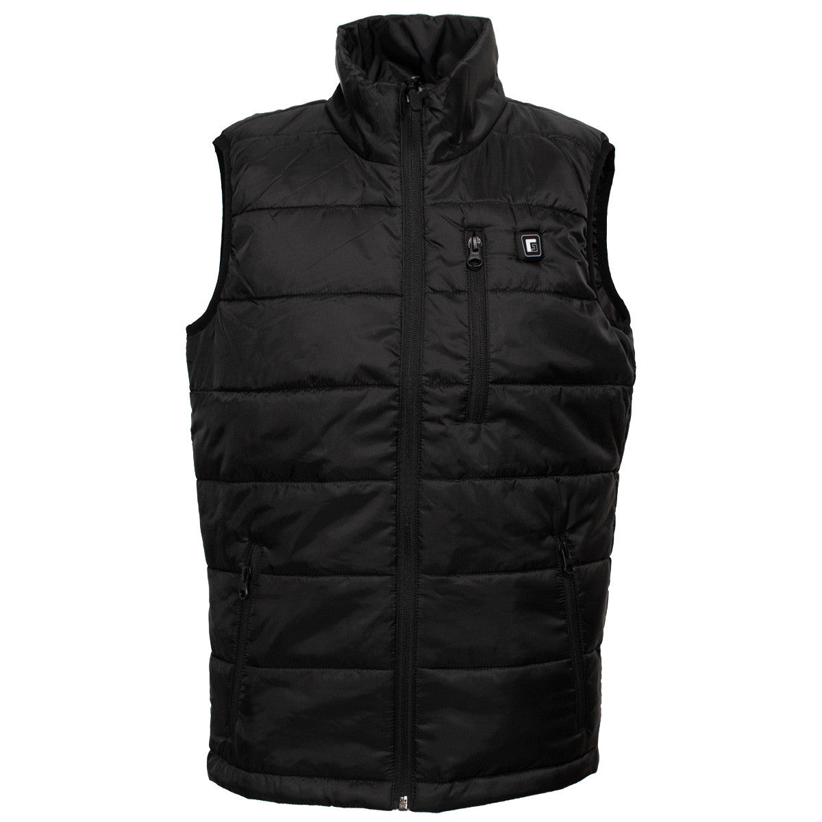 image of Rogers Youth Puff-E Electric Vest in black.