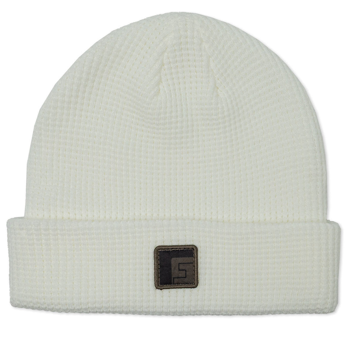 Image of the Rogers Sporting Goods Classic Knit Beanie in White