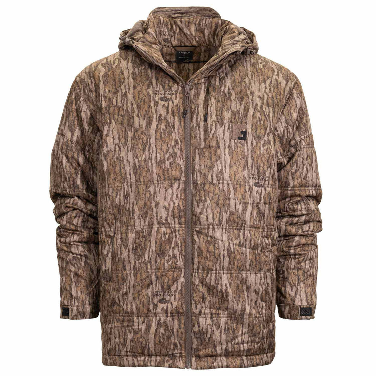 Image of the Rogers Sporting Goods Covert G2 Whitetail Hunting Jacket in Mossy Oak Bottomland
