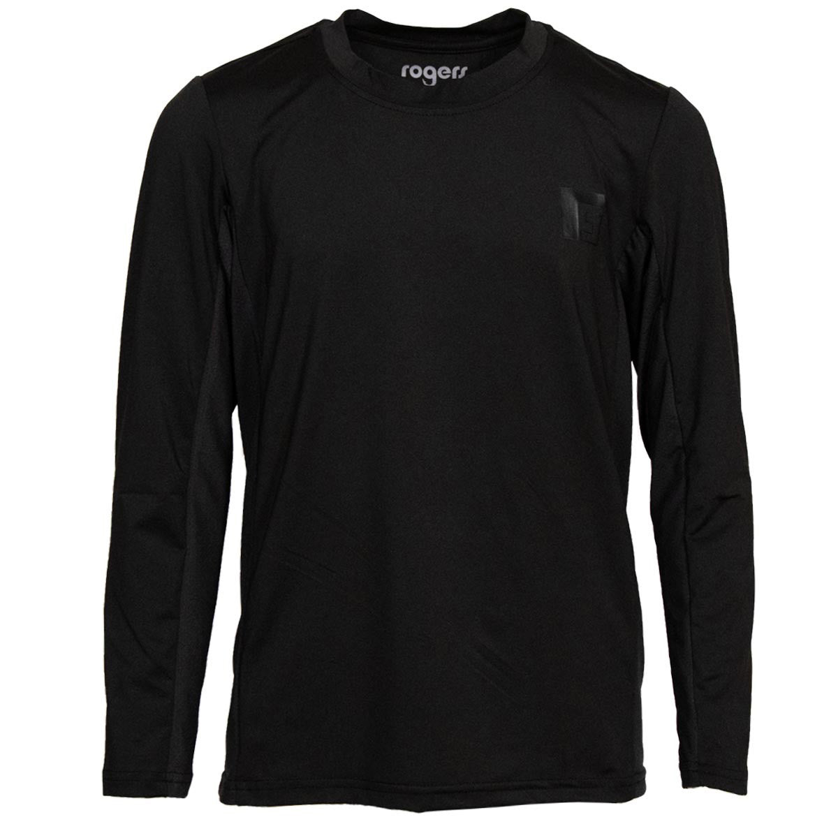 Rogers Youth Elite Chill Long Sleeve Tee image in Black