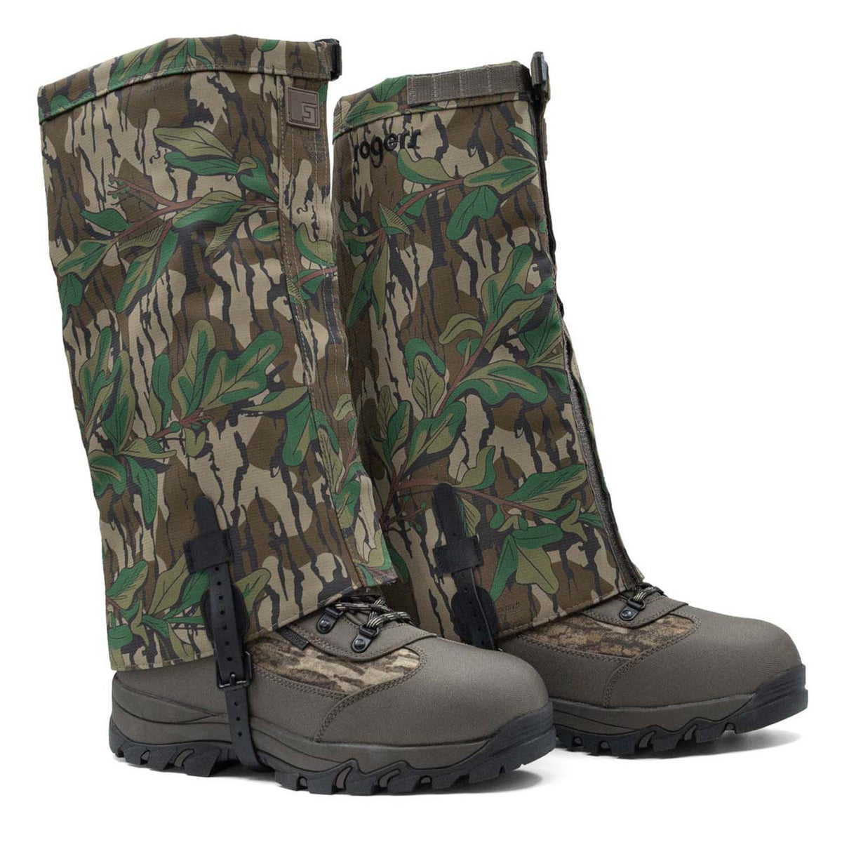 Image of the Rogers Sporting Goods Snake Gaiters in Mossy Oak Greenleaf