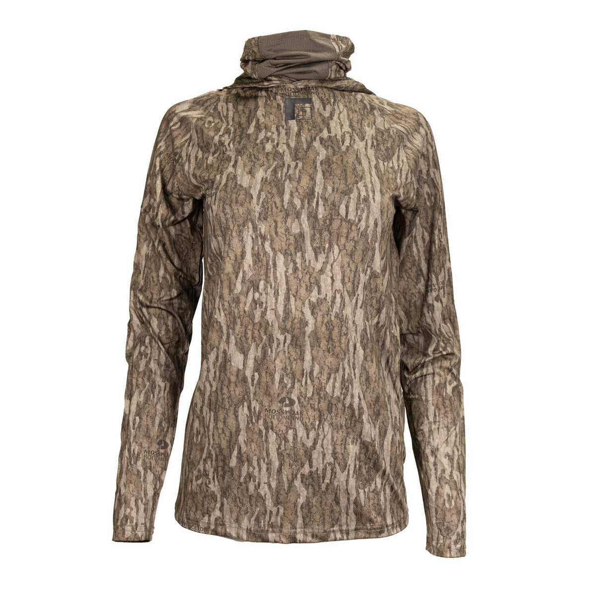 image of Rogers Women's Elite Chill Hoodie + Bug Protection in Mossy Oak Bottomland.