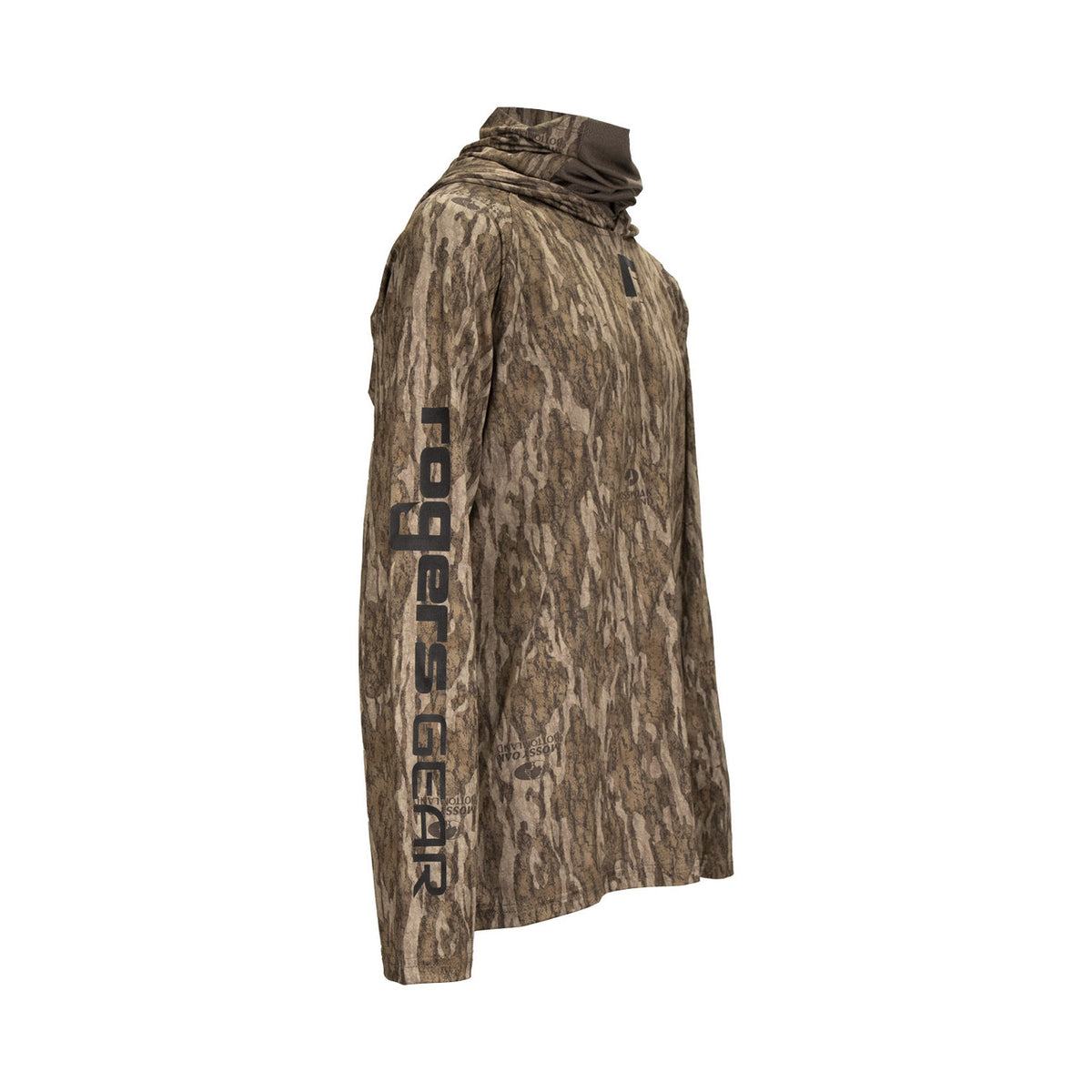 Rogers Youth Elite Chill Hoodie + Bug Protection - Mossy Oak Bottomland