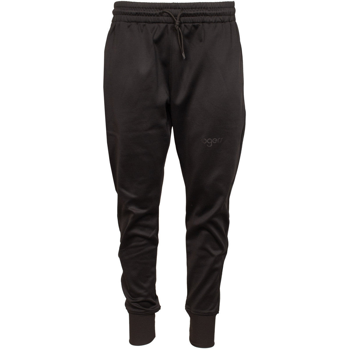 image of Rogers Flora Fleece Joggers in Black.