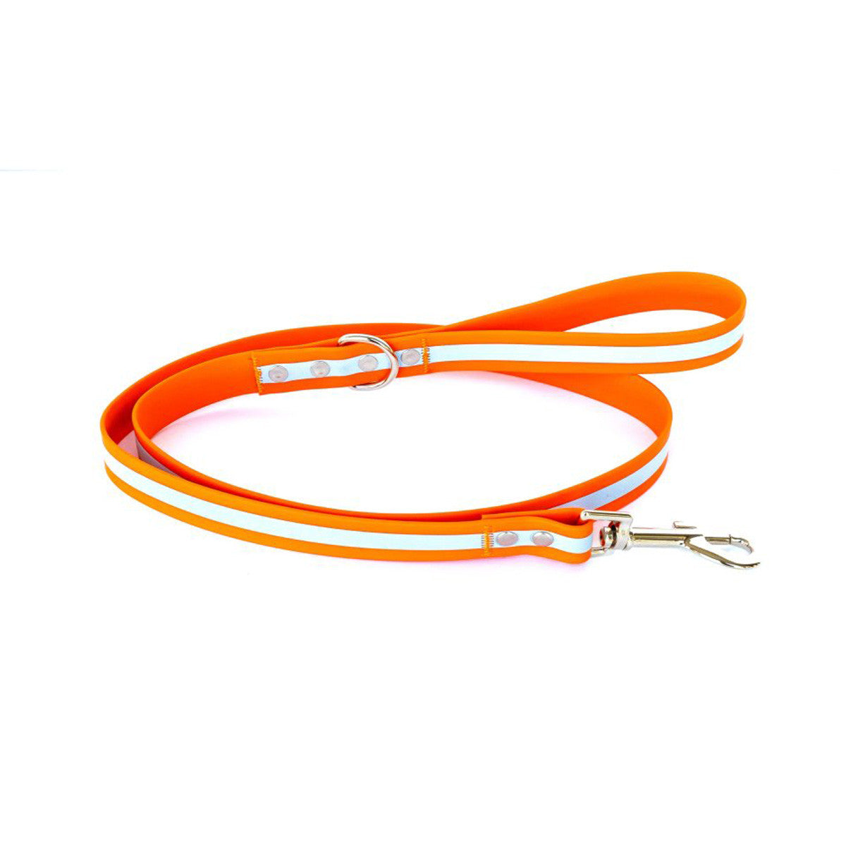 ROCT Upland Field Dog Leash Image in Orange Reflective