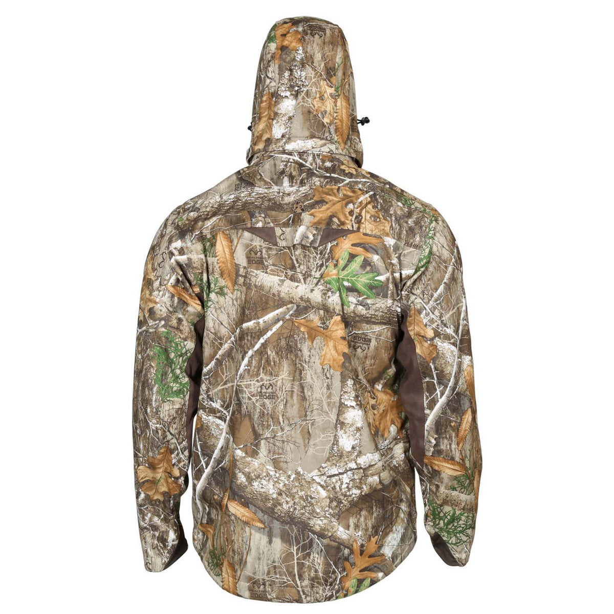 Rocky Stratum Waterproof Jacket Back Image with Hood