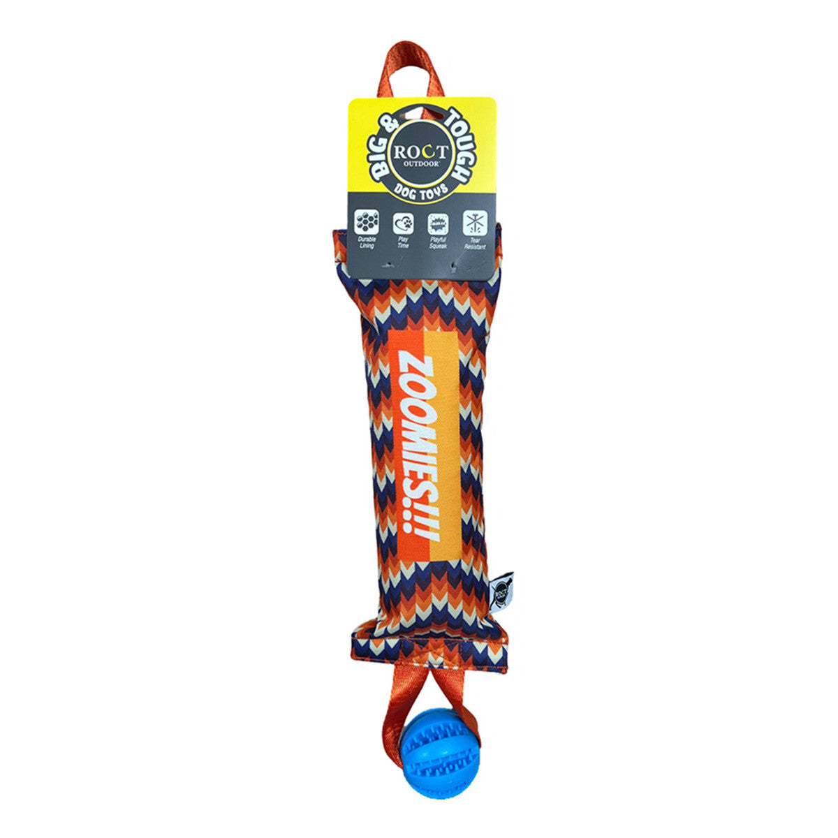 ROCT Water Bottle Ball Retriever Lined Dog Toy, Zoomies Image