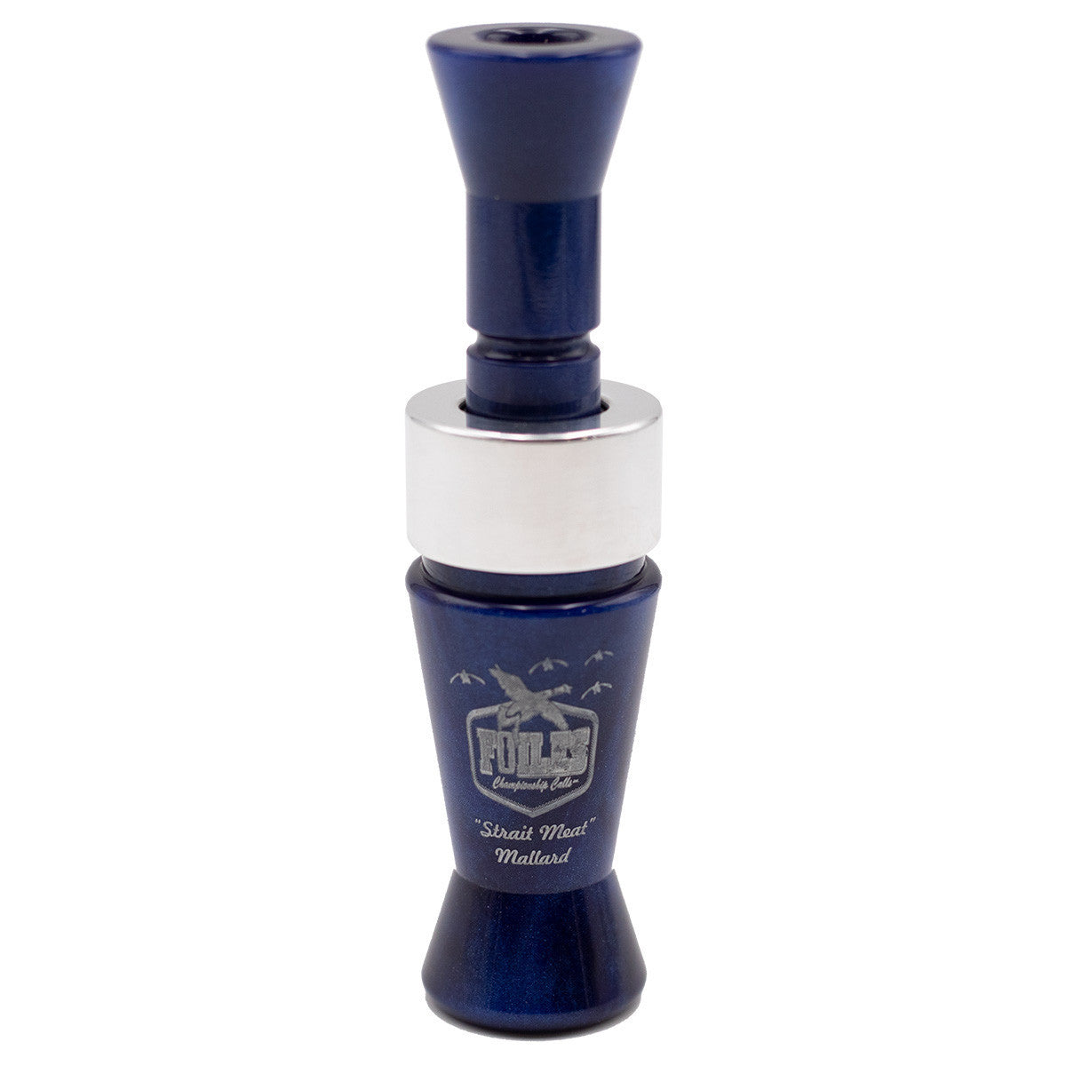 ROK Outdoors Strait Meat Mallard Single Reed Duck Call Image in Blue Pearl